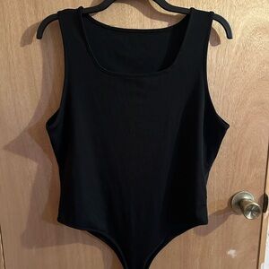Amazon Black Sleeveless Bodysuit